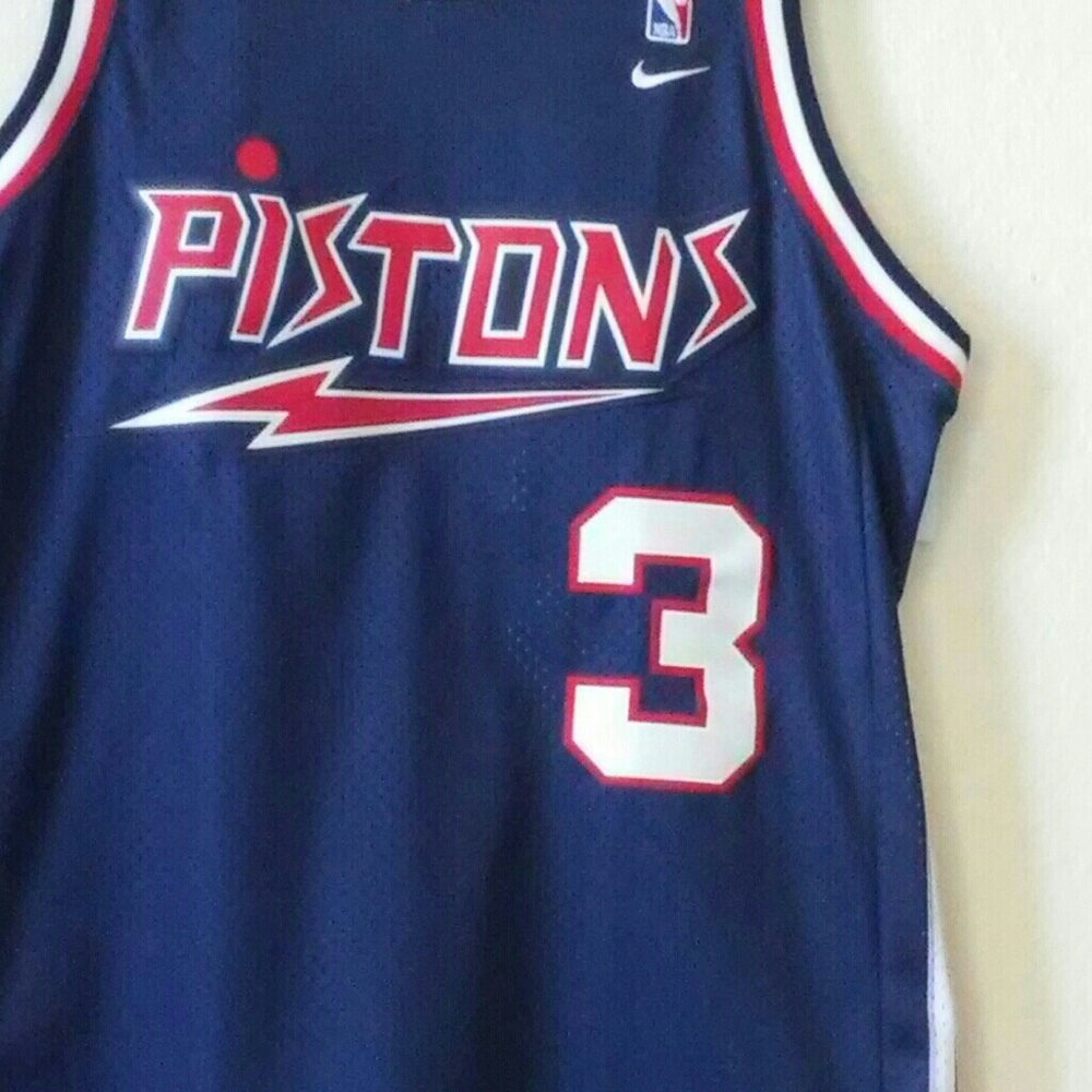 Ben Wallace vintage Detroit Pistons Jersey